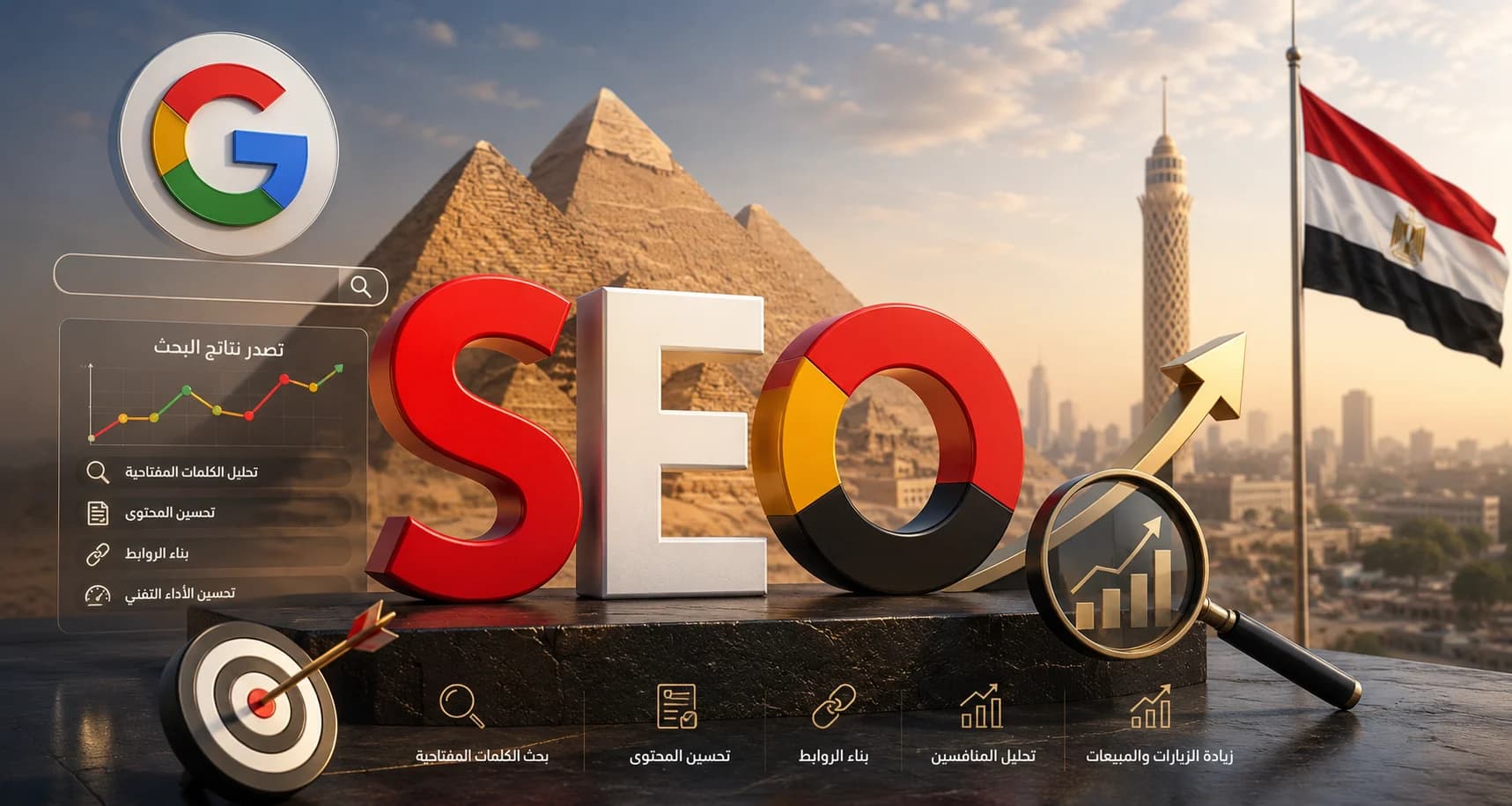 شركة سيو في مصر - تصدر محركات البحث